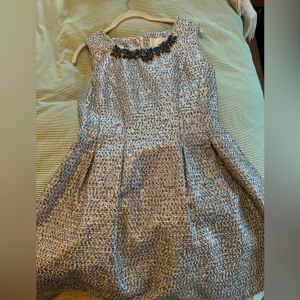 Metallic A-line J.O.A. Dress Size M